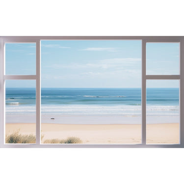 Beach Window Canvas
